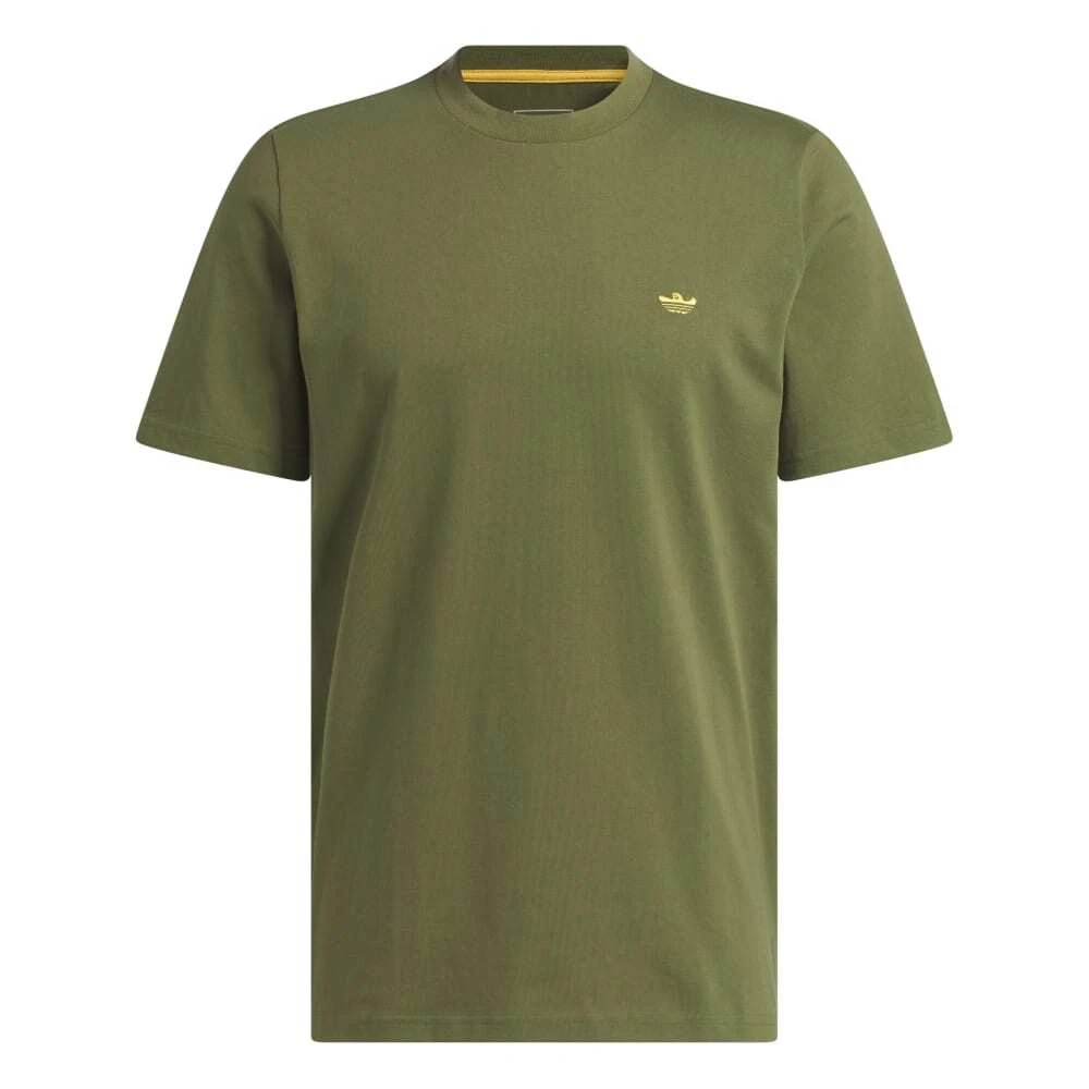Adidas Tee Heavyweight Shmoo Wild Pine/Yellow 1 Adidas Tee Heavyweight Shmoo Wild Pine/Yellow