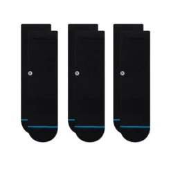 Stance Youth Socks Icon St 3pk Black US 3-5.5