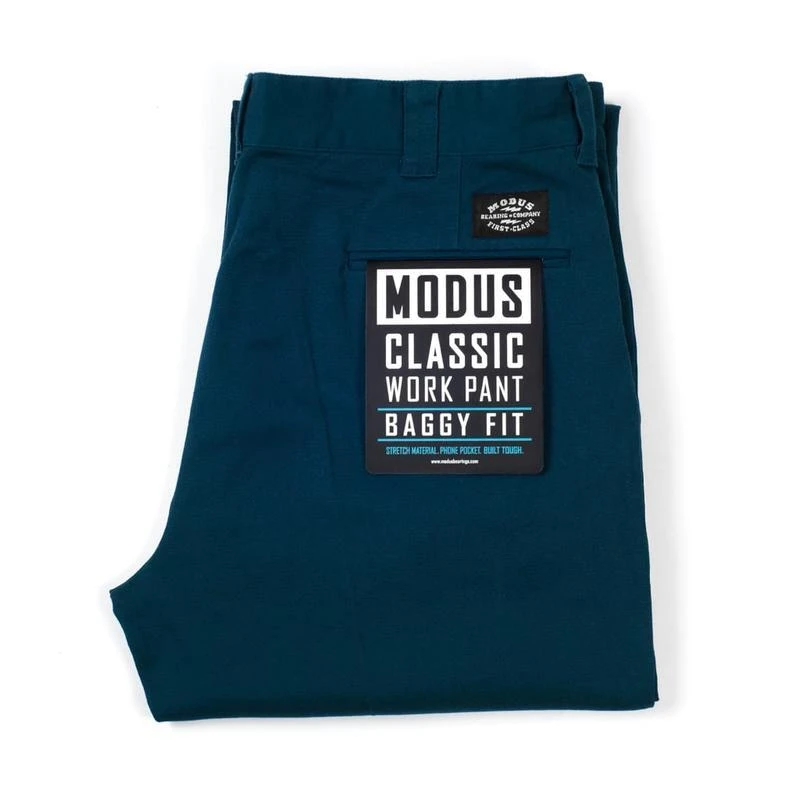 Modus Pants Classic Work Pant Baggy Navy 2 Modus Pants Classic Work Pant Baggy Navy - Image 2