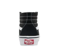 Vans Youth Sk8-Hi Black/White -Sports Fashion Clothing Store N.0D5F6BT.BLKTRWHT 2
