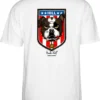 Powell Peralta Tee Frankie Hill Bulldog White