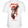 Powell Peralta Tee Metallica Collab White