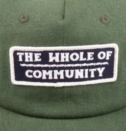 Passport Hat Whole Of Community 5 Panel Forest Green -Sports Fashion Clothing Store PP.HAT .WOC .GRN 2