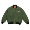 Passport Jacket Crystal Freight Embroidery Olive
