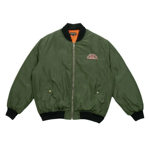 Passport Jacket Crystal Freight Embroidery Olive