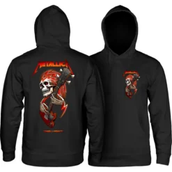 Powell Peralta Jumper Metallica Collab Hoody Black