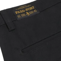 Passport Pants Digger Club III Tar (Black) -Sports Fashion Clothing Store PP.PT .DC3 .TAR 2