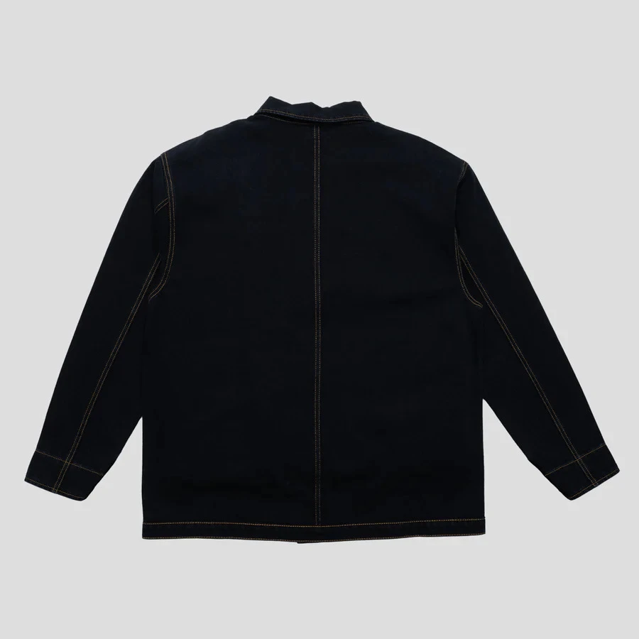 Passport Jacket Workers Club Painters Jacket Washed Black 3 Passport Jacket Workers Club Painters Jacket Washed Black - Image 3