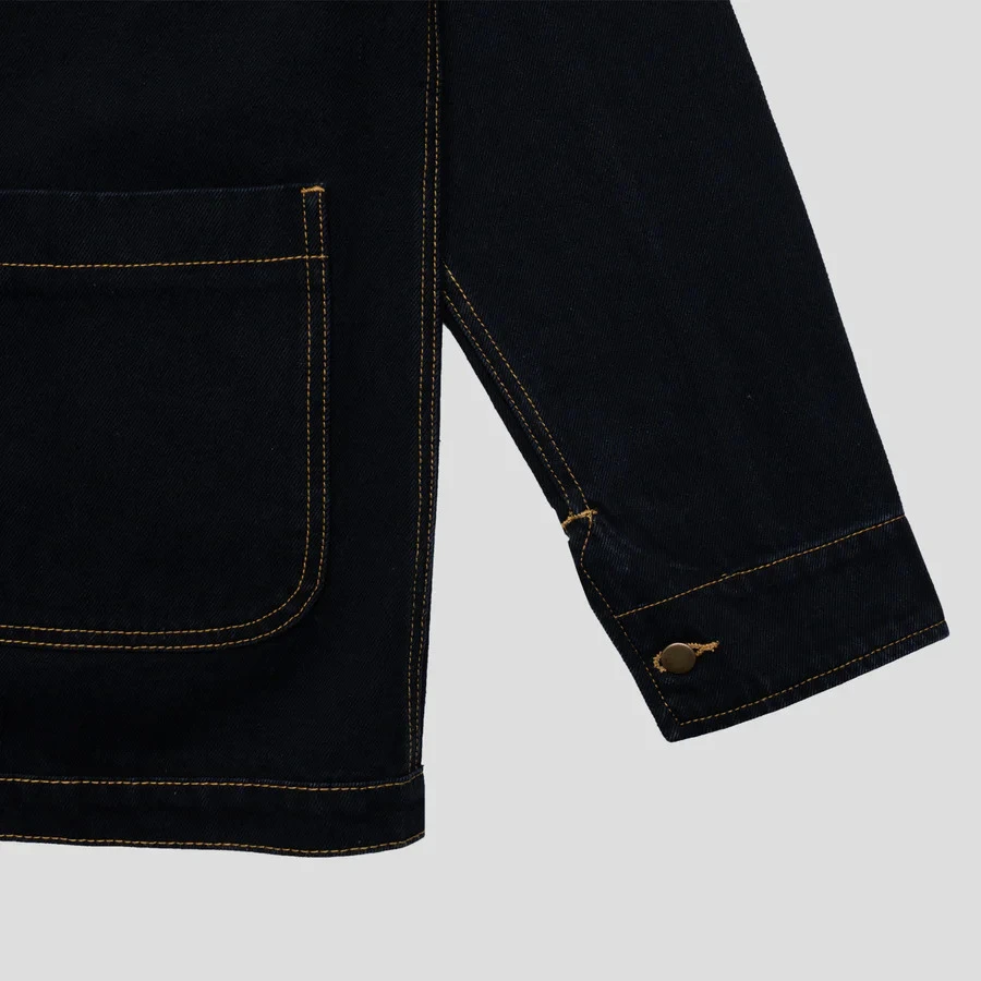 Passport Jacket Workers Club Painters Jacket Washed Black 6 Passport Jacket Workers Club Painters Jacket Washed Black - Image 6