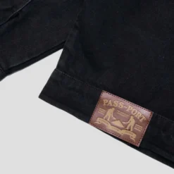 Passport Jacket Workers Club Lined Denim Jacket Black -Sports Fashion Clothing Store PPPR394102.B 3