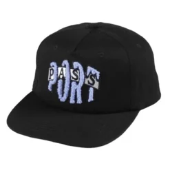 Passport Hat Bulb Logo Black