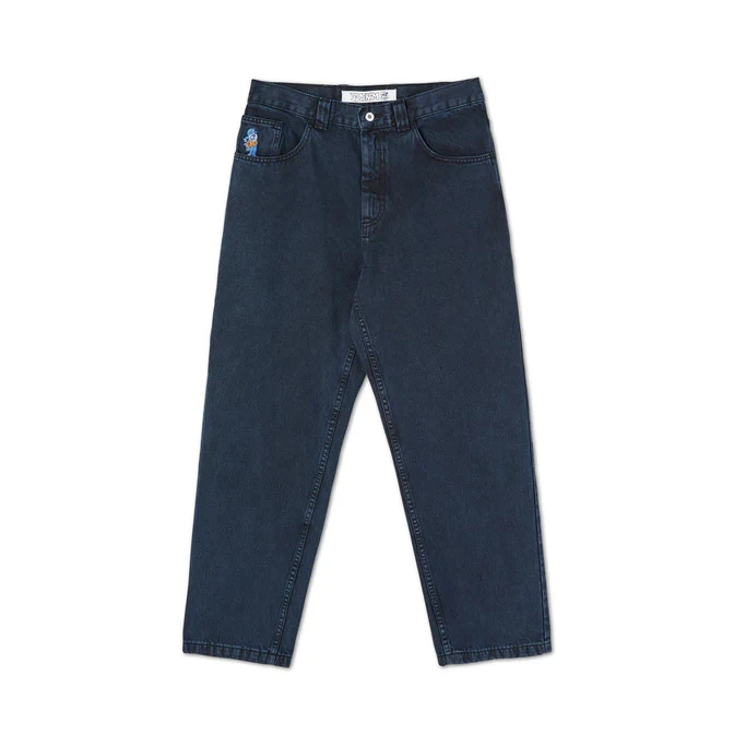 Polar Skate Co. Pants 93! Denim Blue/Black 1 Polar Skate Co. Pants 93! Denim Blue/Black