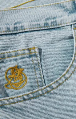 Polar Skate Co. Pants 93 Denim Light Blue -Sports Fashion Clothing Store PSC.93.LBLU 3