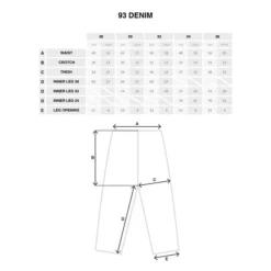 Polar Skate Co. Pants 93 Denim Light Blue -Sports Fashion Clothing Store PSC.93.LBLU 4