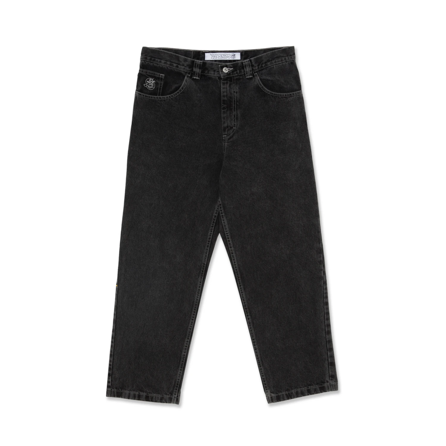 Polar Skate Co. Pants 93 Denim Silver Black 1 Polar Skate Co. Pants 93 Denim Silver Black