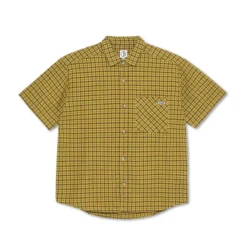 Polar Skate Co. Shirt Mitchell Twill Yellow