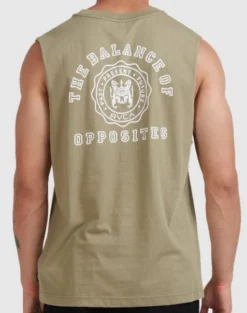 RVCA Muscle Seal Aloe Green