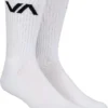 RVCA Socks Crew VA Sport 5pk White