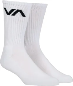RVCA Socks Crew VA Sport 5pk White