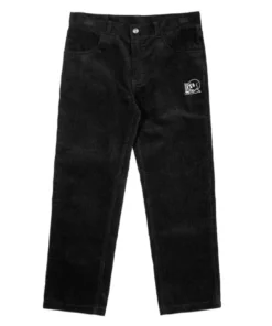 Santa Cruz Youth Pants Craft Oval Dot Five Pocket Chord Black