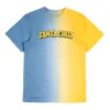 Santa Cruz Youth Tee College Arch Shadow Blue/Yellow