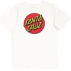 Santa Cruz Youth Tee Classic Dot White
