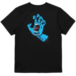Santa Cruz Youth Tee Screaming Opus Black