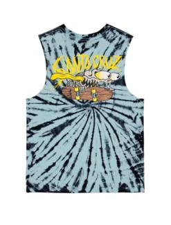 Santa Cruz Youth Muscle Bone Slasher Ocean Tie Dye