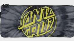 Santa Cruz Pencil Case Fish Eye Dot Tie Dye Black