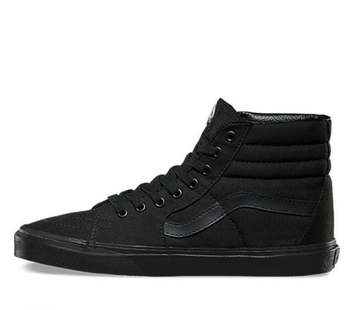 Vans Sk8 Hi Classic Black/Black 3 Vans Sk8 Hi Classic Black/Black - Image 3