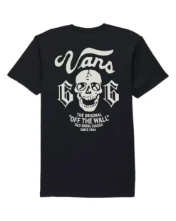 Vans Tee Old Skool Skull Black
