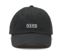 Vans Hat Jockey Curved Bill Black