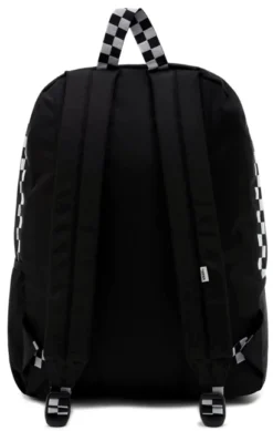 Vans Backpack Street Sport Realm Black/White Checkerboard -Sports Fashion Clothing Store VNA49ZJ56M.BLK 2