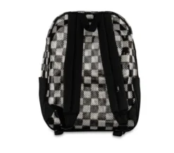 Vans Backpack Old Skool H20 Perforated White/Black Check -Sports Fashion Clothing Store VNA5E2SYB2.WHT 2