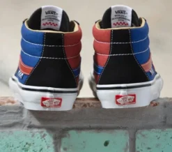 Vans Grosso Skate Mid University Red/Blue -Sports Fashion Clothing Store VNA5FCGAPB.MUL 2