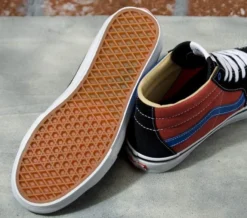 Vans Grosso Skate Mid University Red/Blue -Sports Fashion Clothing Store VNA5FCGAPB.MUL 3