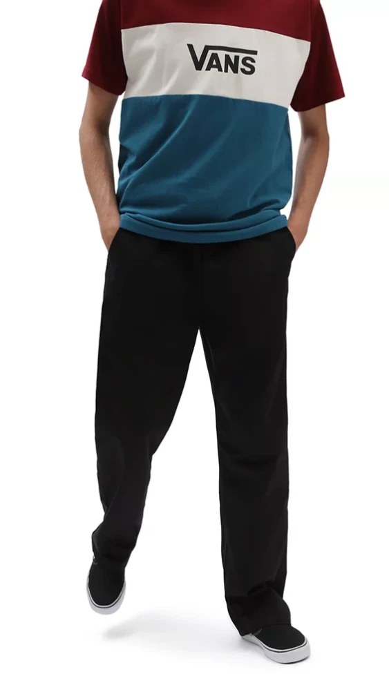 Vans Pants Authentic Chino Loose Black 1 Vans Pants Authentic Chino Loose Black