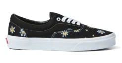 Vans Era Trippy Grin Floral Black/Yellow