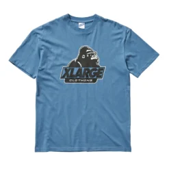 XLARGE Tee 91 Slanted Logo Blue