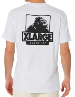 XLARGE Tee 91 Text White