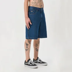 XLARGE Shorts Bull Denim 91 Blue Denim -Sports Fashion Clothing Store XL021607.BLDEN 2