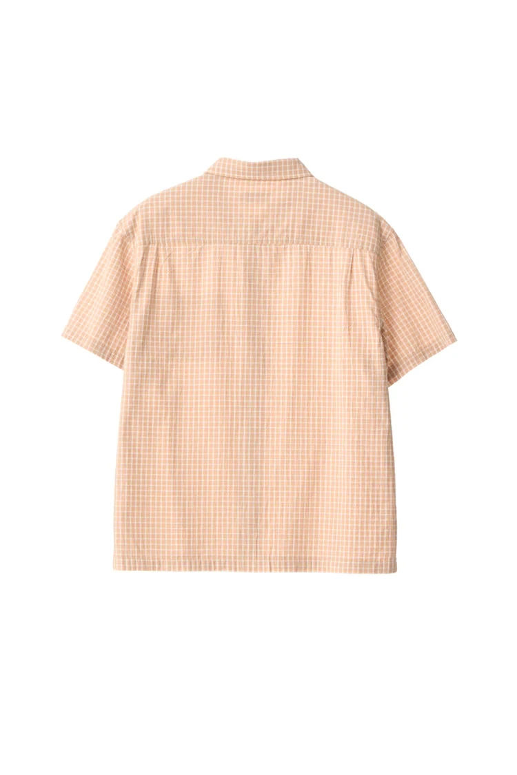XLARGE Shirt Flip Check Tan 2 XLARGE Shirt Flip Check Tan - Image 2