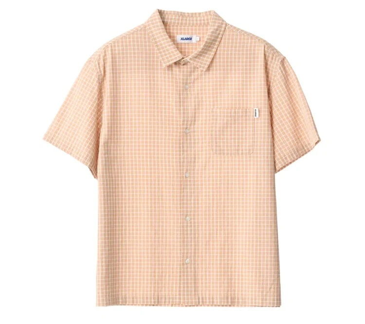 XLARGE Shirt Flip Check Tan 1 XLARGE Shirt Flip Check Tan