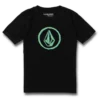 Volcom Youth Tee Circle Stones Black