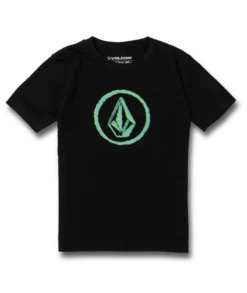 Volcom Youth Tee Circle Stones Black