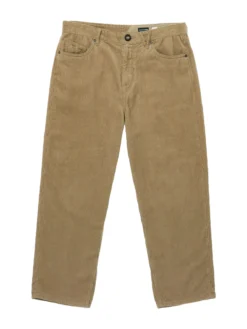 Volcom Pants Billow Tapered Cord Khaki