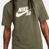 Nike SB Tee Logo Medium Olive