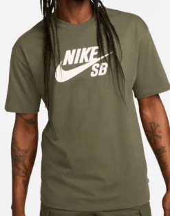 Nike SB Tee Logo Medium Olive