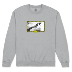 Eternal Sweater Birds Sports Grey