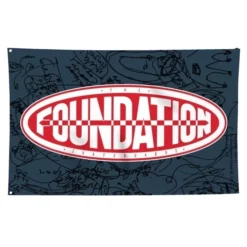 Foundation Oval Flag Banner